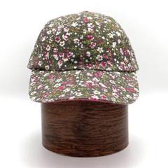 ビンテージキャップ JoeFresh 花柄 レディース 小さめ プリント 古着
