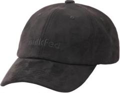 ミルクフェド キャップ FAUX SUEDE CAP レディース ブラック F
