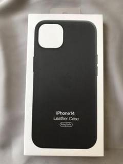 【新品未使用】iPhone14 純正レザーケース　インク m91182093021-2.jpg