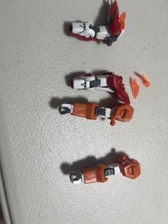ガンプラ　HGBF 1/144 ウイングガンダムゼロ炎　スクランブルガンダム　腕のサムネイル