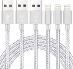iPhone 充電ケーブル 2M 3本セット 急速 ライトニングケーブル
