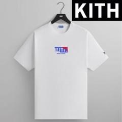 新品KITH×レンジャーズ　日本未発売　ビンテージ感たっぷりなボックスロゴ限定Ｔ