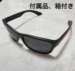 PRADA プラダ サングラス ブラック 付属品、箱付き - メルカリ