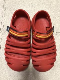 モンベル キッズキャニオンサンダル レッド 20