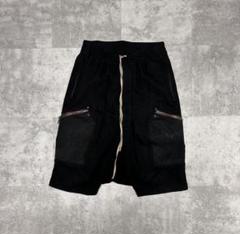 リックオウエンス　ハーフパンツ　ボクサーショーツ　サイズ50 ブラック RICK OWENS - 【25SS】ボクサー ショートパンツ / BOXERS