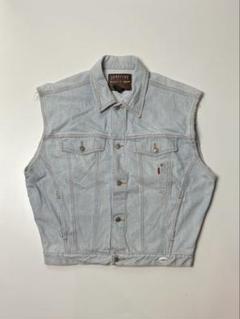 Jordache ライトブルー　デニムベスト XLサイズ