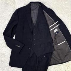 【極美品】Lサイズ 洗える ストレッチ スリーピース トラベルスーツ オリヒカ