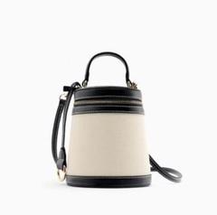 ZARA コントラストボックスバッグ 美品 - メルカリ
