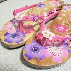 ☆新品未使用 草履 下駄 浴衣 21~23cm