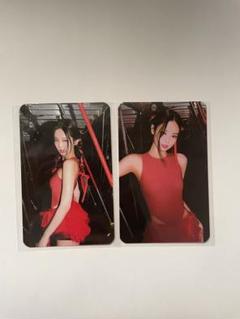 BLACKPINK lp トレカ　赤　ジェニ BLACKPINK lp トレカ 赤 ジェニ CD
