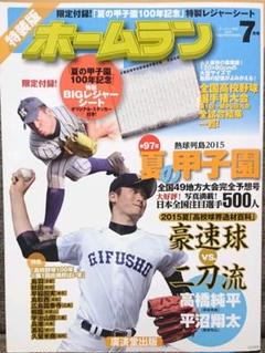 ホームラン 2015年7月号 特装版 森下暢仁 平沼翔太 高橋純平 小笠原慎之介のサムネイル