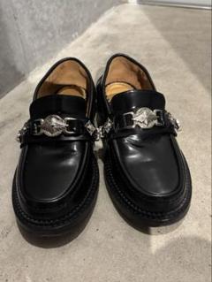 トーガプルラ✨️ダブルベルトシューズポインテッドトゥ金具