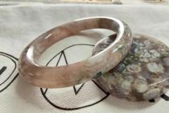桜の瑪瑙 桜メノウバングル㊱ 56mm 天然石 - メルカリ