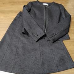 anysisツイード セレモニーノーカラースーツ 上下セット 卒園卒業 入学入園 anysisツイード セレモニーノーカラースーツ 上下セット 卒園