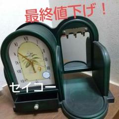 【イッチさん専用】昭和レトロな置き時計★古時計★置時計★岐阜市にて受渡し アンティーク時計 昭和レトロ 昭和中期 Rhythm Family 30DAY