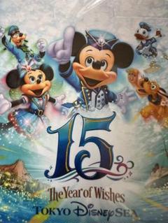 ディズニーカードクラブ　ディズニーシー15周年　ピンバッジ　2016 新品