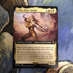 MTG ルーンナイト、セリス 拡張アート Foil 英語 MTG ルーンナイト、セリス 英語 拡張アート FF - メルカリ