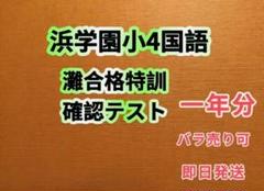 灘中合格特訓 小4国語 全12回 - kyoto-hideya.jp