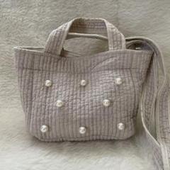 conforobe プチィパール ヌビバッグ トートバッグ 2way ベージュ
