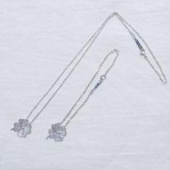 ☆ Rebecca ☆ レベッカ シルバーネックレス ブレス クローバー セットのサムネイル