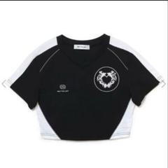 melt the lady メルトザレディ cropped jersey melt the lady cropped game T-shirt - メルカリ