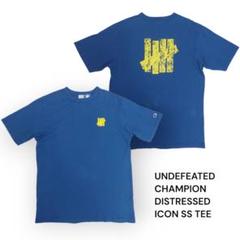 UNDEFEATED CHAMPION DISTRESSED ICONTシャツL