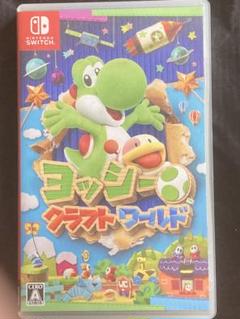 美品】ヨッシー クラフトワールド Nintendo Switch - メルカリ