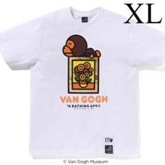 XL　BAPE X VGM BABY MILO TEE　白　Tシャツ　APE