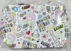 おさわり探偵なめこ栽培キット ミニトートバッグ らくがき柄