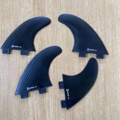 格安 送料込 FCSサーフボード用クワッドフィン 美品 FCSII_AM_2019_MED_BLUE_TRI_068
