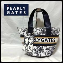Pearly Gates パーリーゲイツ繊細花柄カートバッグ総柄カバン