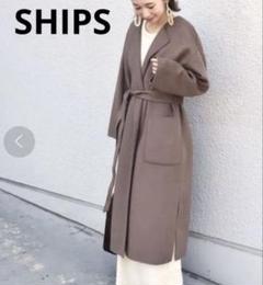 ちろる シップス ロングコート リバーシブル ダブルフェイス キャメル ちろる様専用 シップス ロングコート リバーシブル ダブル