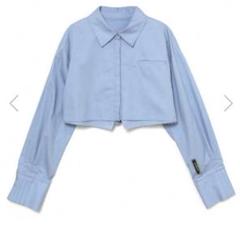 トップス melt the lady layered tee theredthread melt the lady layered cropped shirt blue - メルカリ