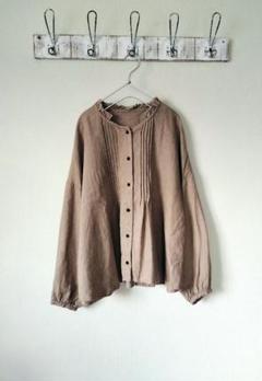 【限定SALE】 美品 motomi.m モトミエム リネンノーカラーブラウス 2025年最新】motomi.m ブラウスの人気アイテム - メルカリ