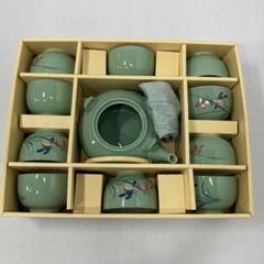 茶器セット（翡翠） Amazon｜Tipmant Chinese Tea Set 中国茶器 茶セット自然