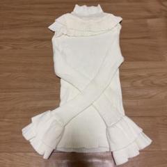 Drawer - cygne シーニュ　ネックフリルリブニット kuu-chan Drawer - cygne シーニュ ネックフリルリブニット kuu-chanの