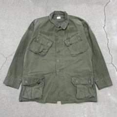 アメリカ軍　ジャングルファティーグジャケット 5th　S-R 60's USA製 実物 米軍 ジャングルファティーグ ジャケット ERDL