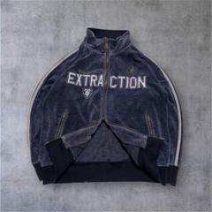 90s vintage track jacket double zip y2k