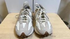 New Balance スニーカー 327 ホワイトベージュ24cm