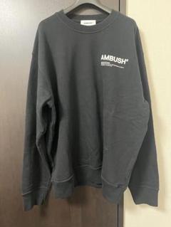 AMBUSH スウェット AMBUSH cotton sweatshirt Graphic Crewneck Insignia men's
