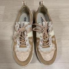 COACHスニーカー新品未使用箱入り - メルカリ 芸能人愛用 COACHスニーカー新品未使用箱入り スニーカー