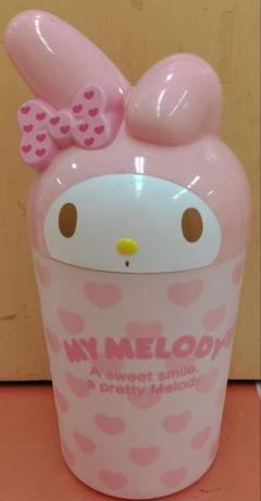 サンリオ マイメロ マイメロディ ゴミ箱 40cm レア 使用感あり