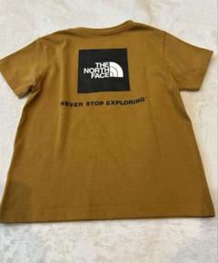 ノースフェイス　120 キャメル　Tシャツ