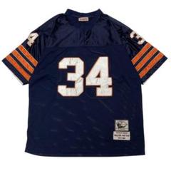 NFLベアーズ ユニフォーム アメフト ゲームシャツ 両面刺繍 紺 90s 古着