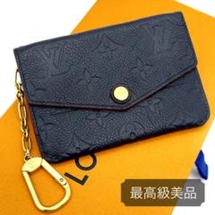 【メルカリ最安値】美品♪ルイヴィトンモノグラムアンプラント ポシェット・クレ黒 極美品】ルイヴィトン ポシェットクレ モノグラム アンプラント