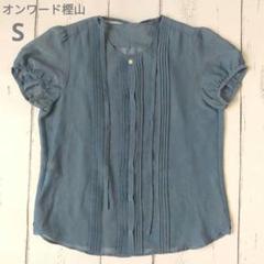 新品　CIEL MER オンワード樫山　半袖　カットソー　ブラック　Lサイズ earth_eco_loco メール便可 カットソー レディース 長袖 日本製