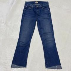 ▼ドゥーズィエムクラス×MOTHER【24】ダメージ カットオフブラックデニム Deuxieme Classe（ドゥーズィエムクラス）の「MOTHER BLACK