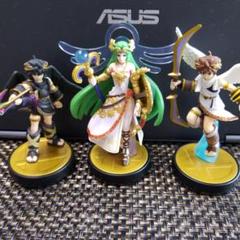 Nintendo　amiibo パルテナ ピット　 ブラックピット ３体アミーボのサムネイル