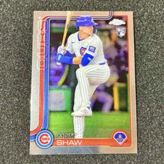 マット・ショウ RC 2025 topps chrome クロームルーキーカード