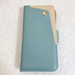 新品★ galaxy s24 ケース ギャラクシー S24 手帳型 ブルー